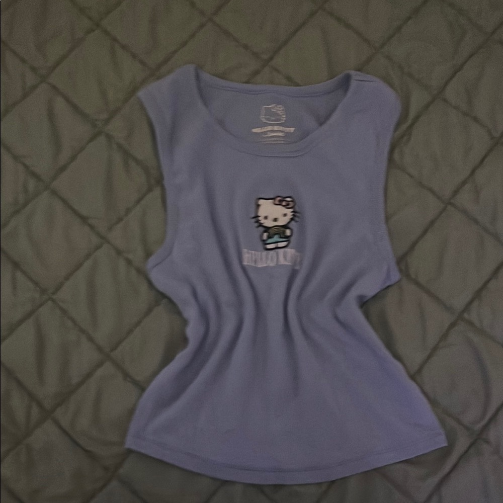 Hello Kitty Blue Tank Top